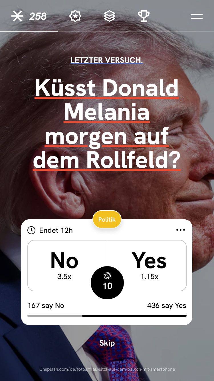 Polarity App — Prediction Card