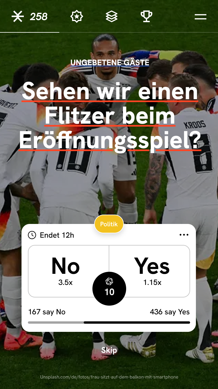 Polarity App — Prediction Card